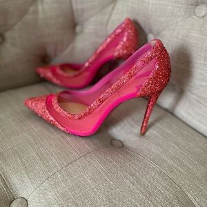 christian louboutin galativi glitter heels
